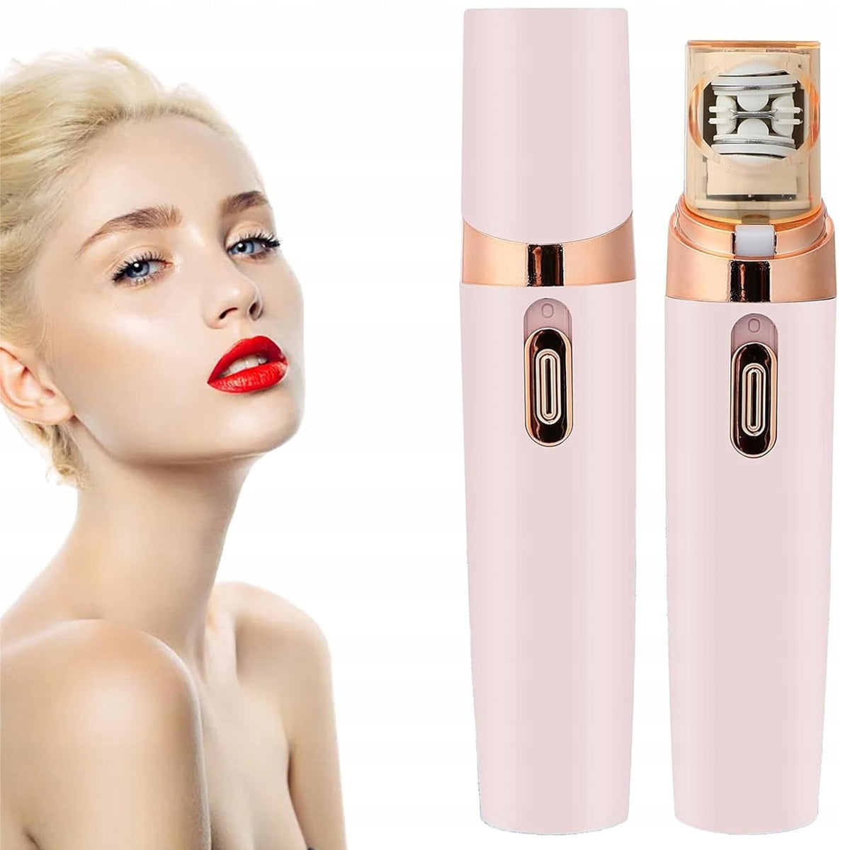 DISCREET FACE SHAVER WOMEN'S EPILATOR HAIR REMOVAL TRIMMER MINI mustache Model 4894791744177