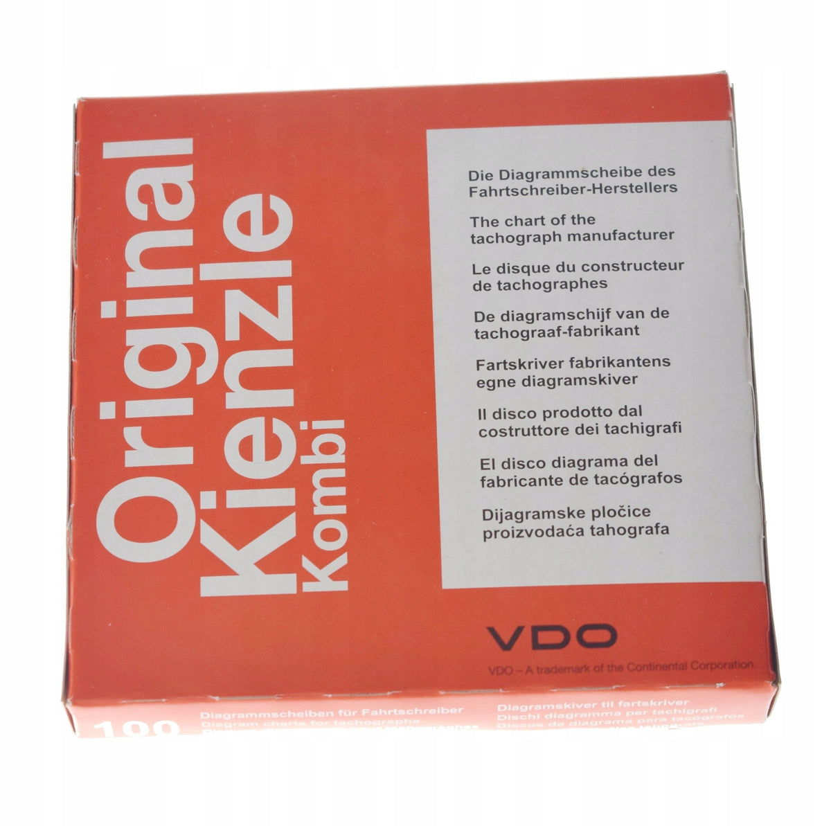 DISCS FOR TACHOGRAPH KIENZLE 125KM/H RECORD SHEETS Brand Kienzle