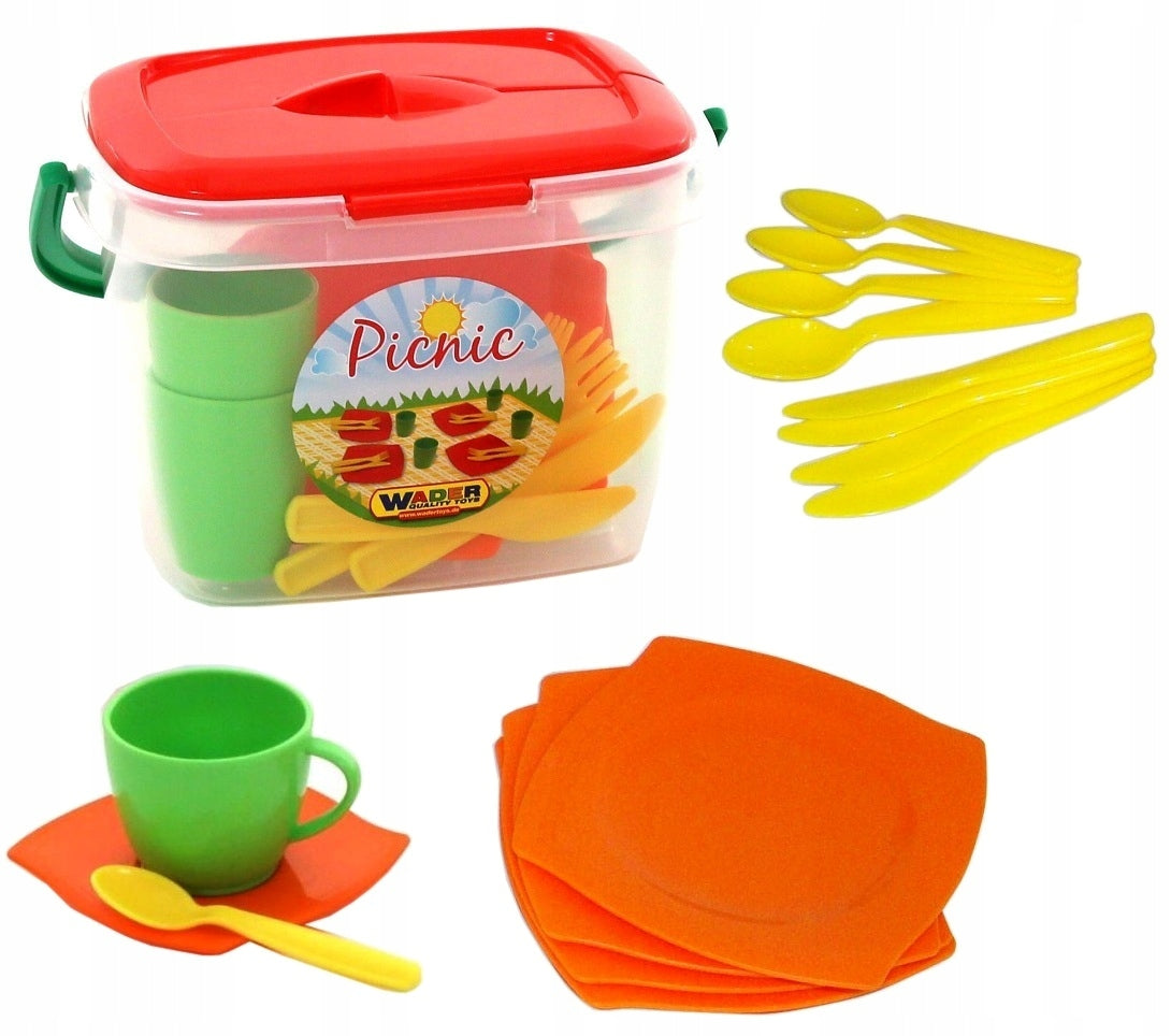 DISHES SAFE SET OF DISHES FOR PICNIC KITCHEN ACCESSORIES 40756