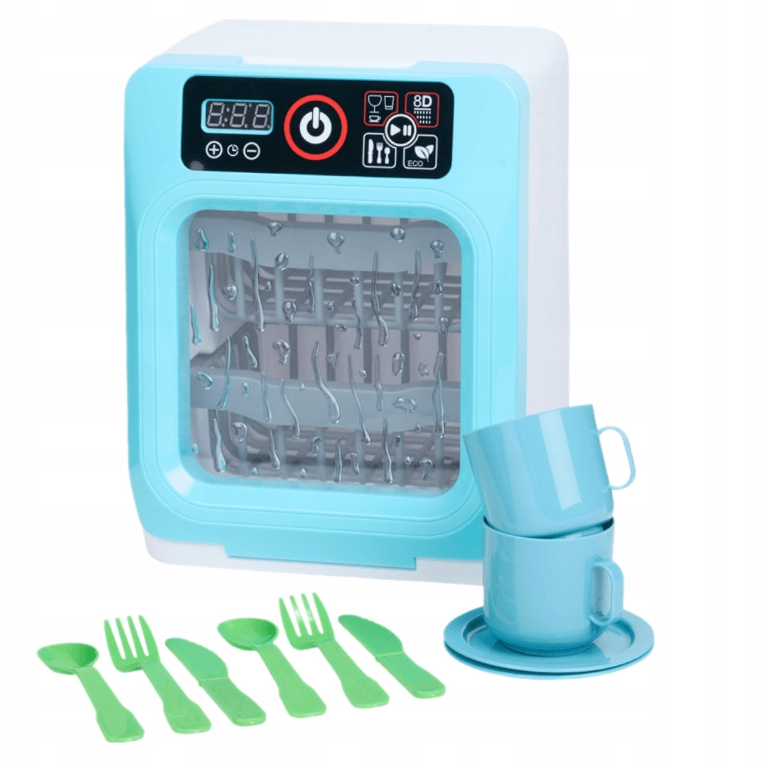 DISHWASHER ELECTRIC TOY WASHING MACHINE WITH SOUND 4 PROGRAMS SET