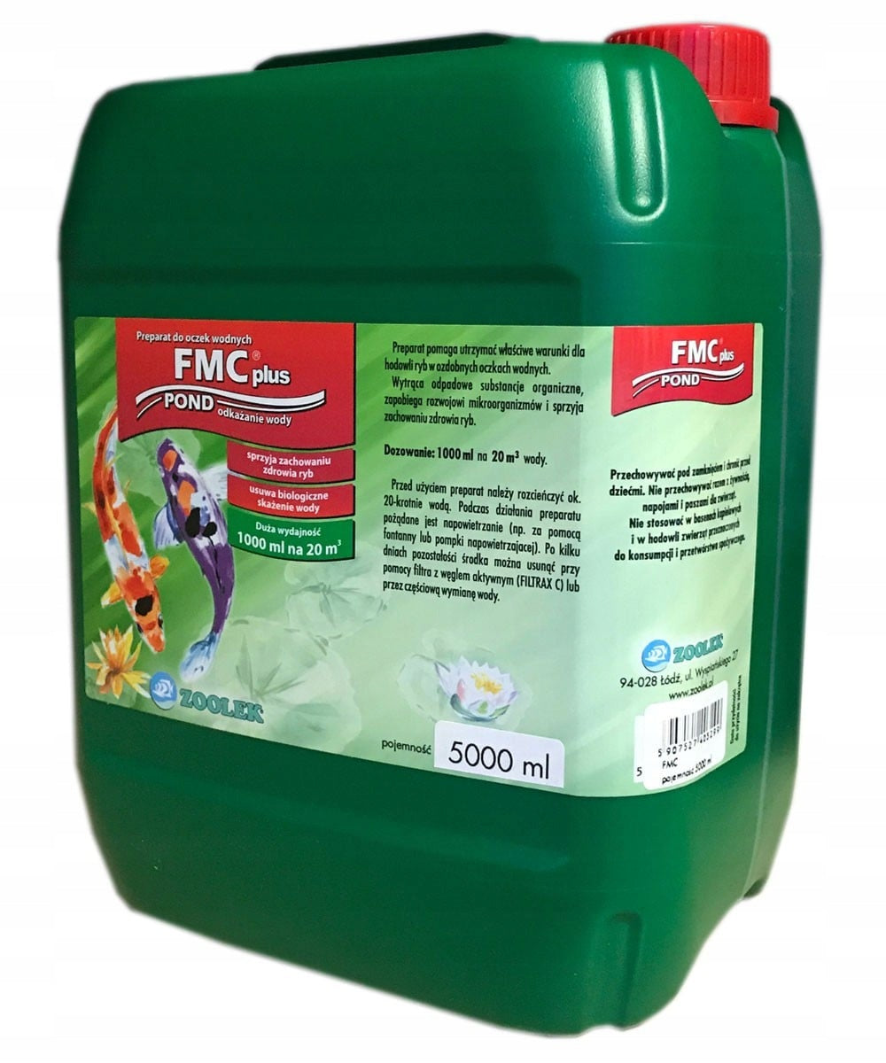 DISINFECTANT FOR POND OF THE AQUEOUS POND OF FISH DISEASE 5000ML THERAPEUTIC