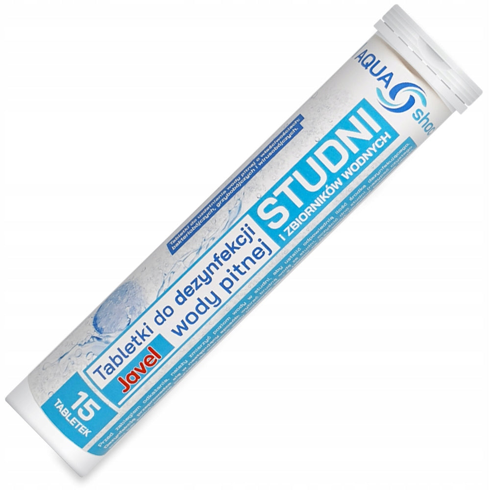 DISINFECTION OF CONTAMINATED WATER IN WELL TABLETS CHLORINE TREATMENT OF DRINKING WATER Packaging status original