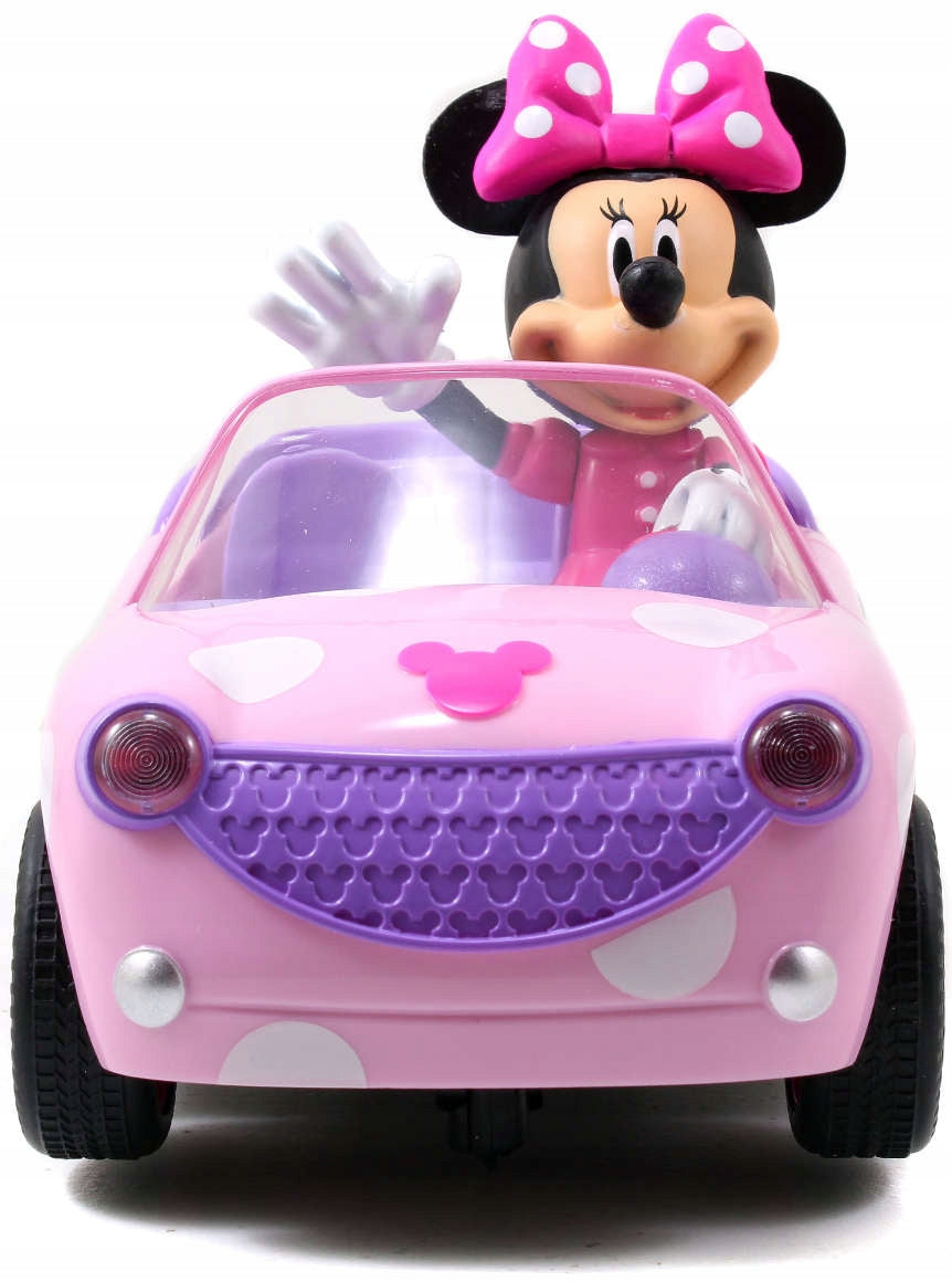 DISNEY MOUSE MINNIE REMOTE CONTROLLED PINK CONVERTIBLE RC AUTO VEHICLE Brand Jada Toys