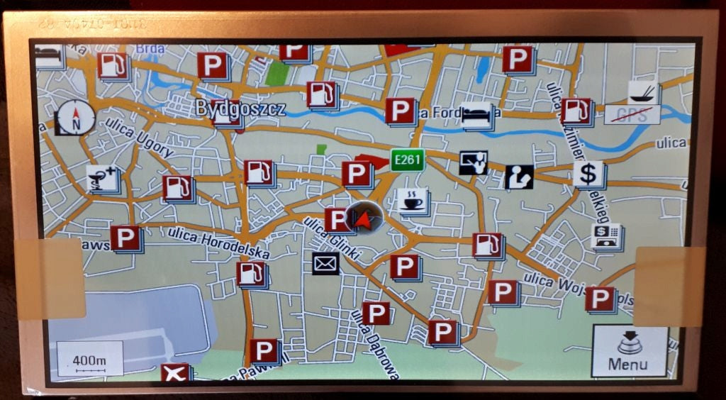 DISPLAY MONITOR SCREEN LCD NAVIGATION OPEL 950