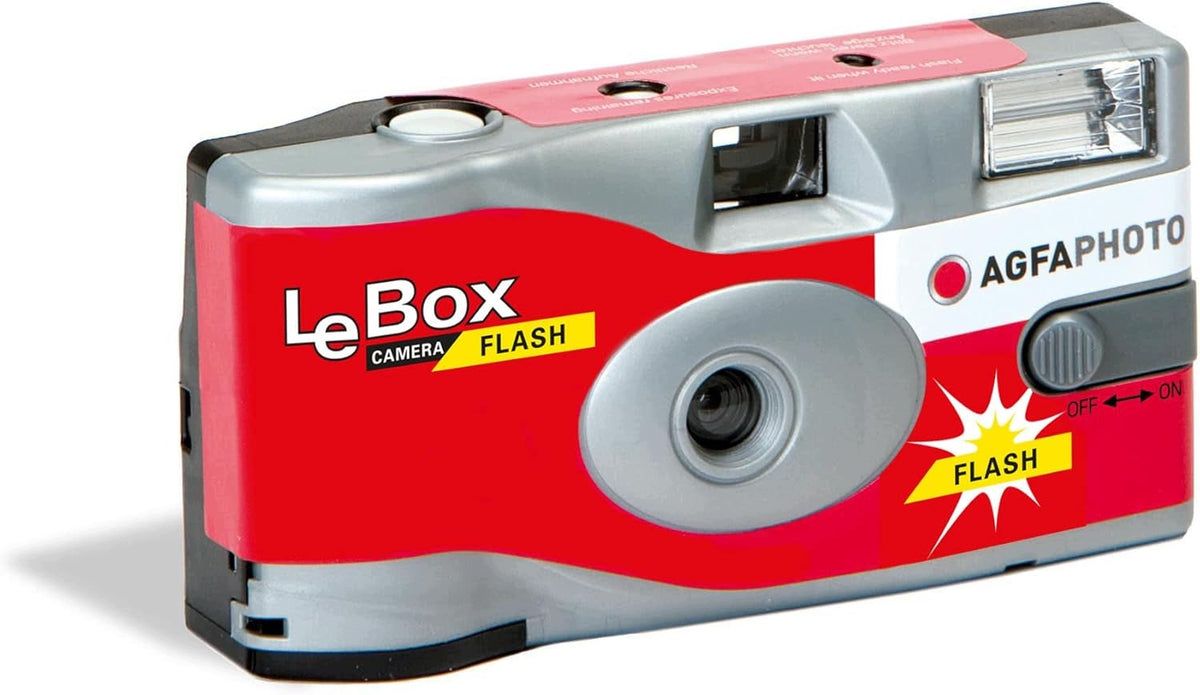 DISPOSABLE CAMERA AGFAPHOTO LEBOX FLASH 27 PHOTOS