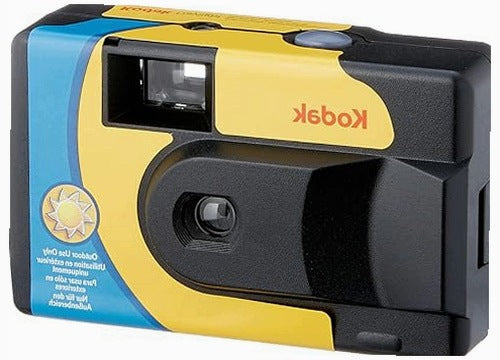 DISPOSABLE CAMERA KODAK SUC DAYLIGHT 39 ISO 800 YELLOW BLUE WITHOUT L