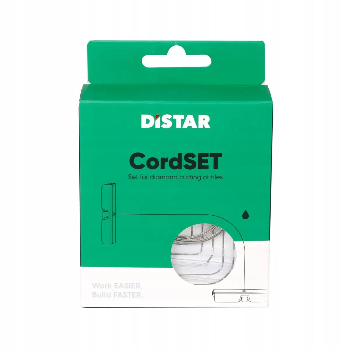 DISTAR CordSet set for cutting arches wire diamond. for stoneware