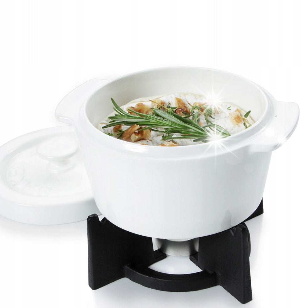 DIVINE Cheese Baker Camembert fondue cheese set – elegant gift