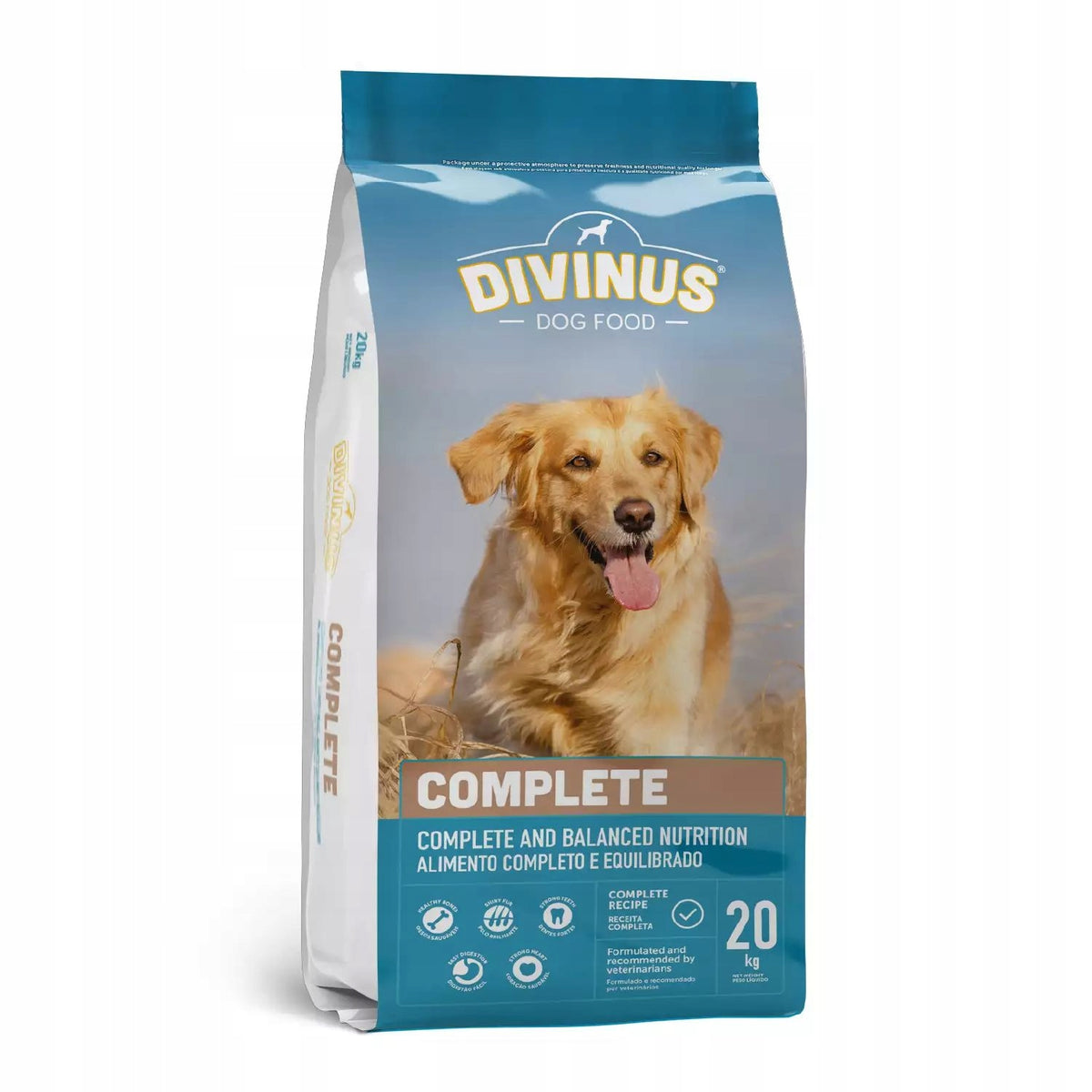 DIVINUS Dog Complete dry food for adult dogs vitamins 20 kg EAN (GTIN) 5600276940120