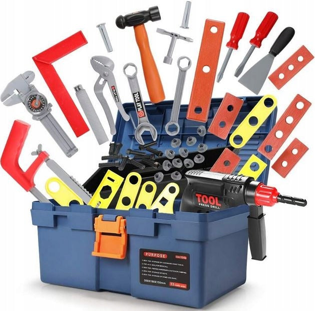 DIY Box Set with Tools for Kids Toy Workshop