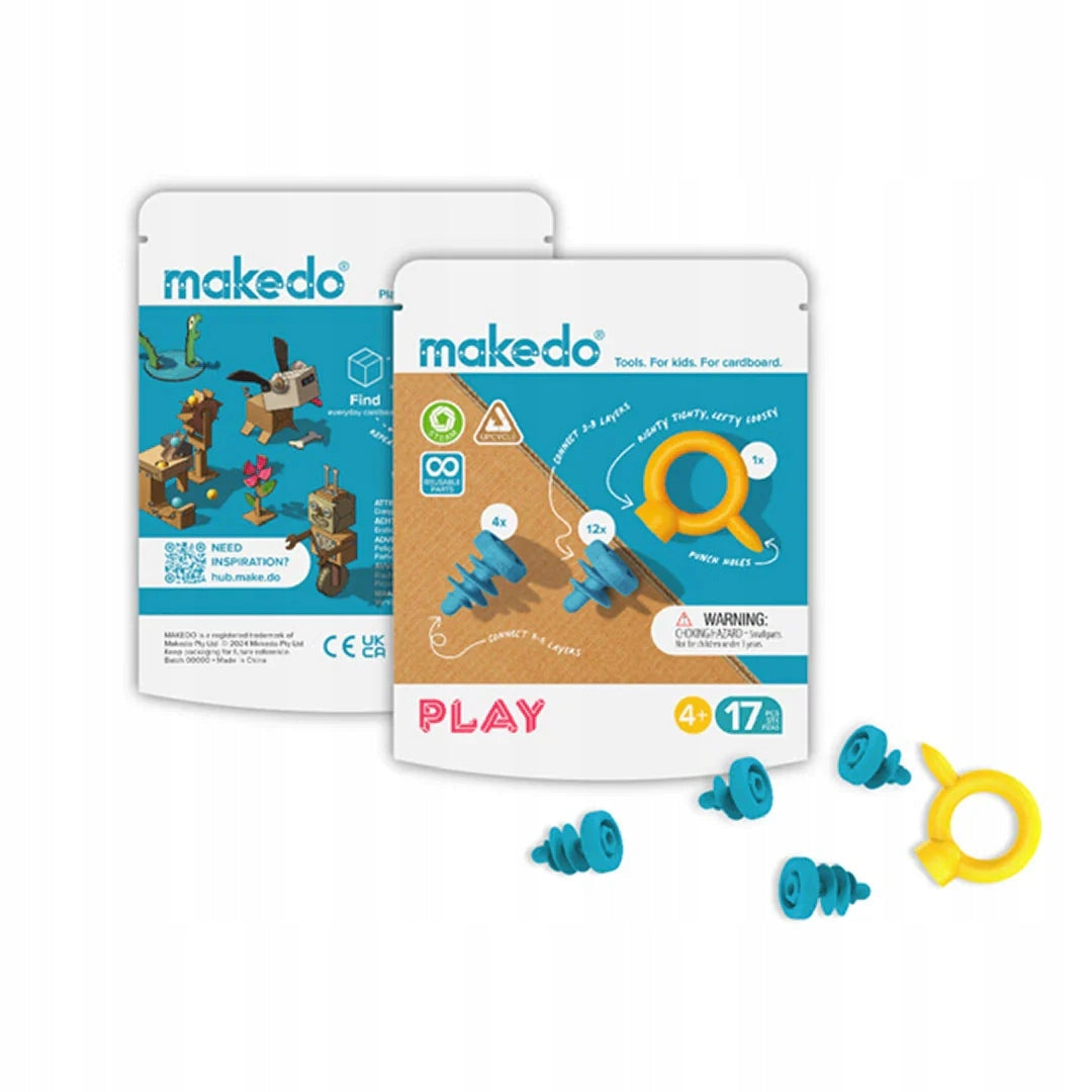 DIY Building Toolkit Makedo - Play 17 el.
