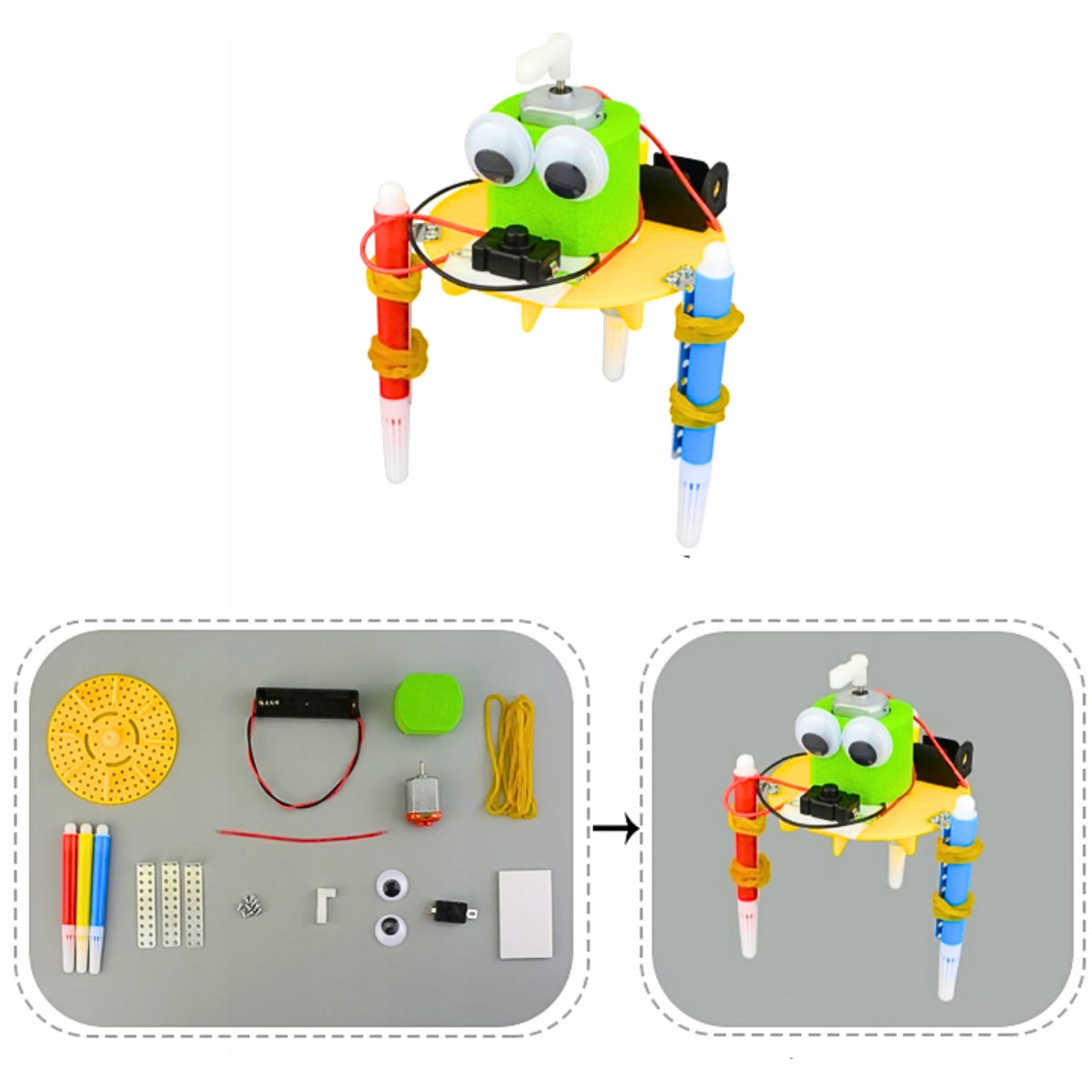 DIY Construction Kit for Kids Creative Building Brand Skibi Store
