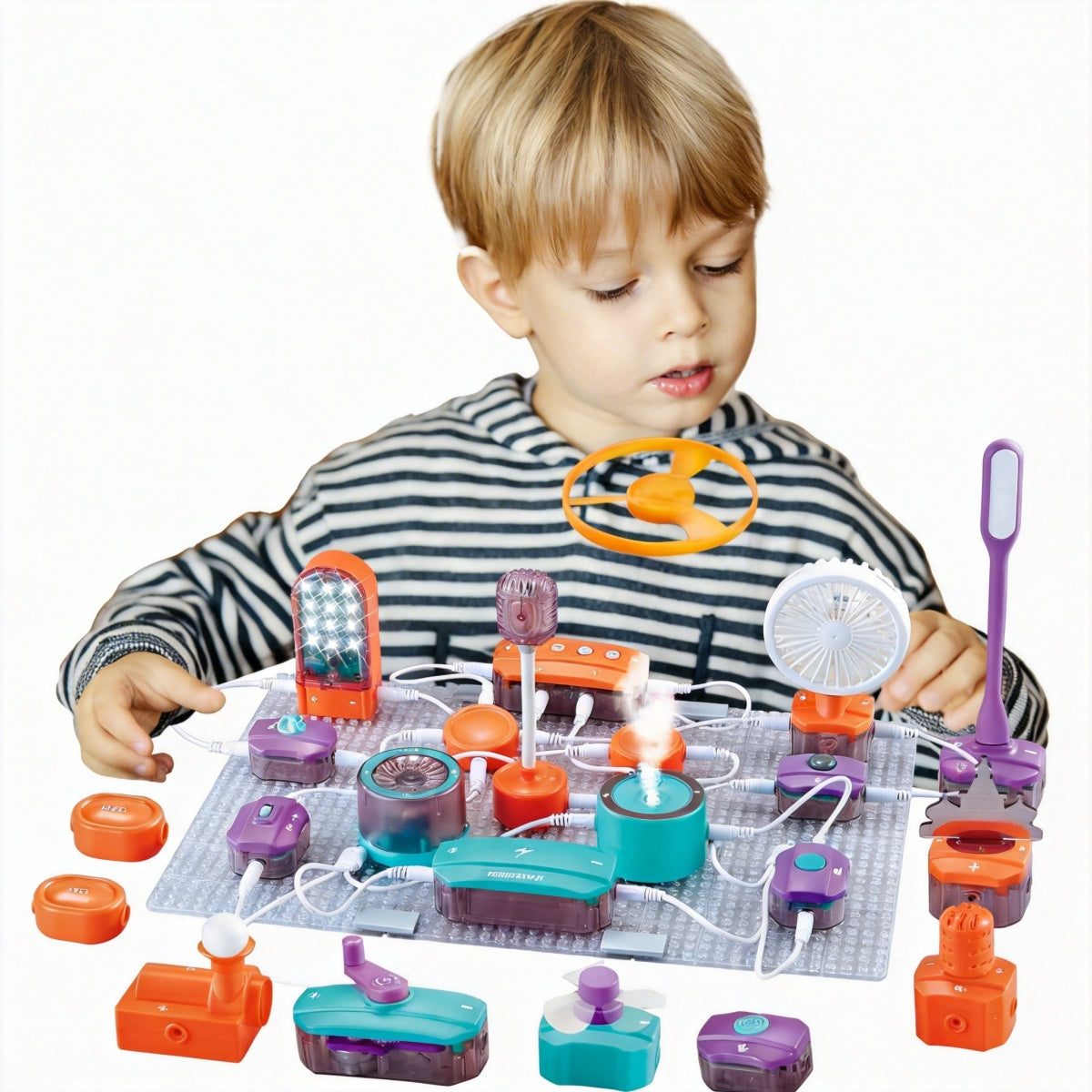 DIY Electronic Kit for Kids Small Electrician XXL Circuits LEARNING Kind physics kits