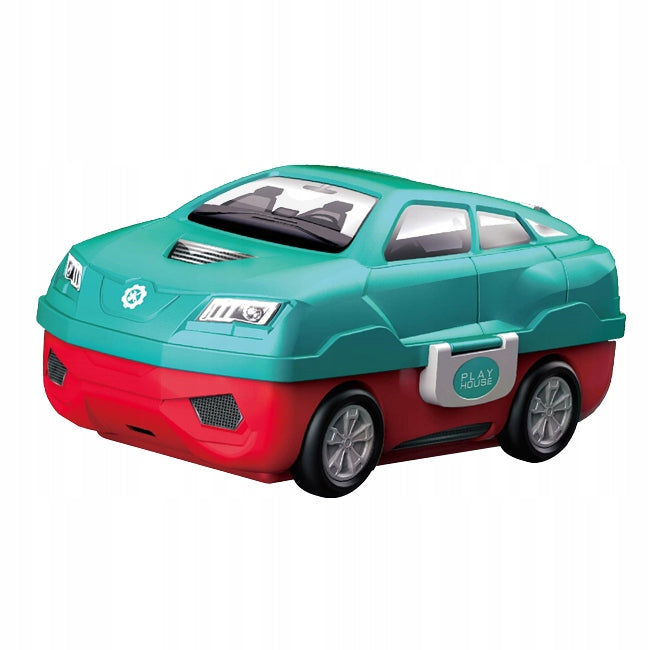 DIY KIT CONSTRUCTION WORKSHOP TOOLS 69el. CAR 2in1 Manufacturer code 2W1 SAMOCHÓD-WARSZTAT KONSTRUKCYJNE MA0104