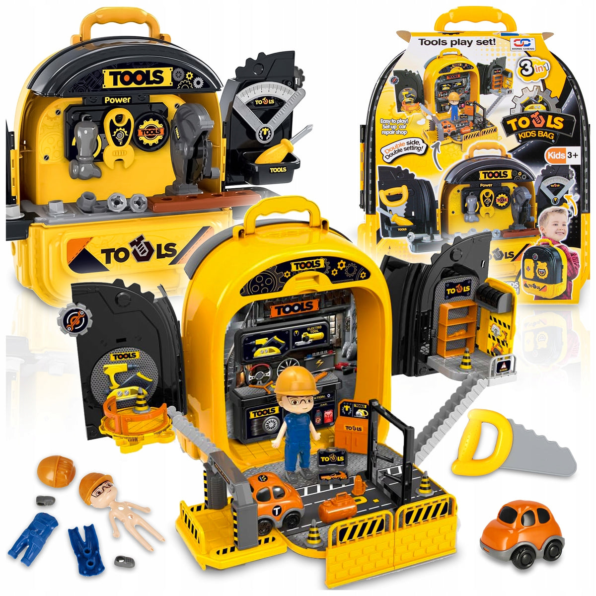 DIY KIT TOOL WORKSHOP 3in1 87 EL SUITCASE BOYFRIEND'S DAY
