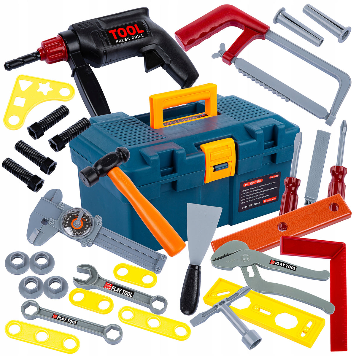 DIY TOOL KIT FOR KIDS CHEST CASE TOOL CASE
