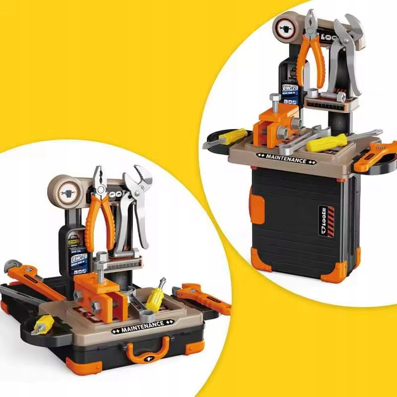 DIY TOOL KIT FOR KIDS WORKSHOP BOX LARGE SET Brand no brand