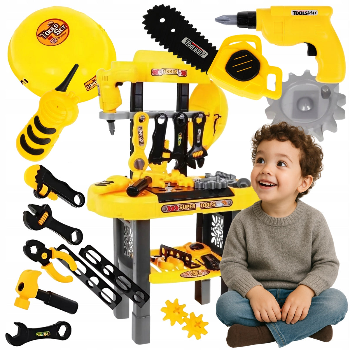 DIY Table Set Tool Workshop for Kids Tools 23el