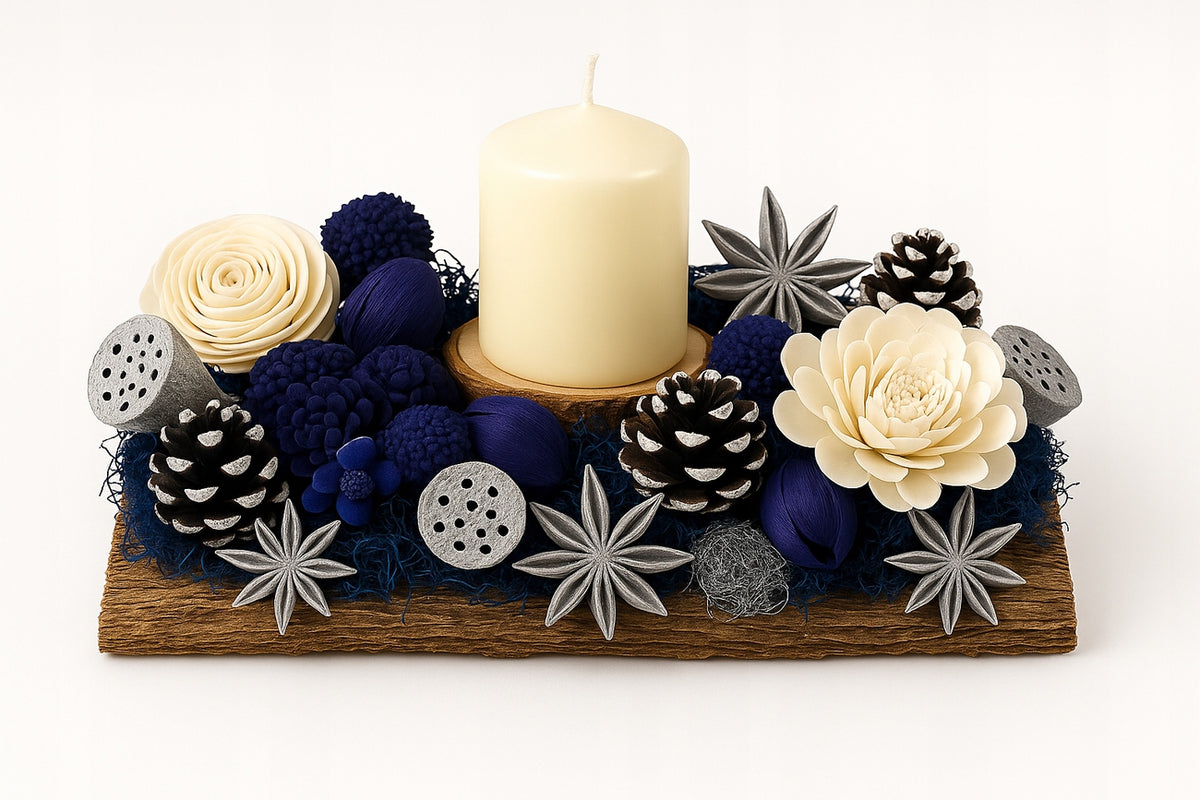 DIY kit “Winter Elegance” – ideas and tips GrandDeco Manufacturer code Zestaw DIY „Zimowa Elegancja”