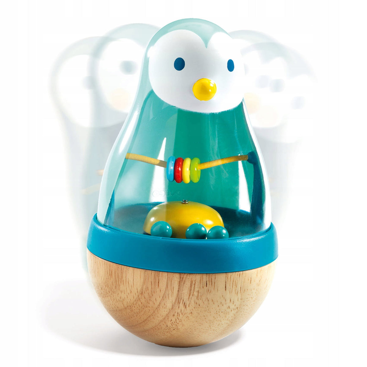 DJECO Wańka-wstańka with sound PENGUIN Brand Djeco