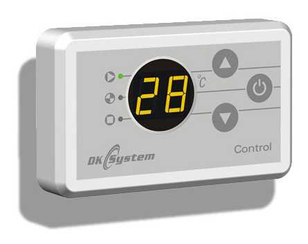 DK SYSTEM CONTROL kc149 room control panel Batteries included no
