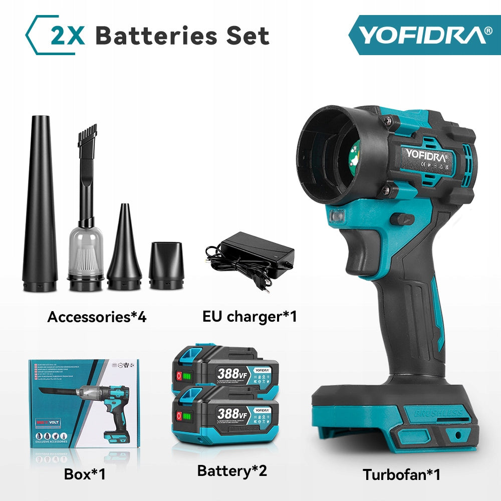 DMUCHAWA AKUMULATOROWA ELEKTRYCZNA MOCNA Bezszczotkowa OGRODOWA 20V 2X AKU Manufacturer code sku007186_2