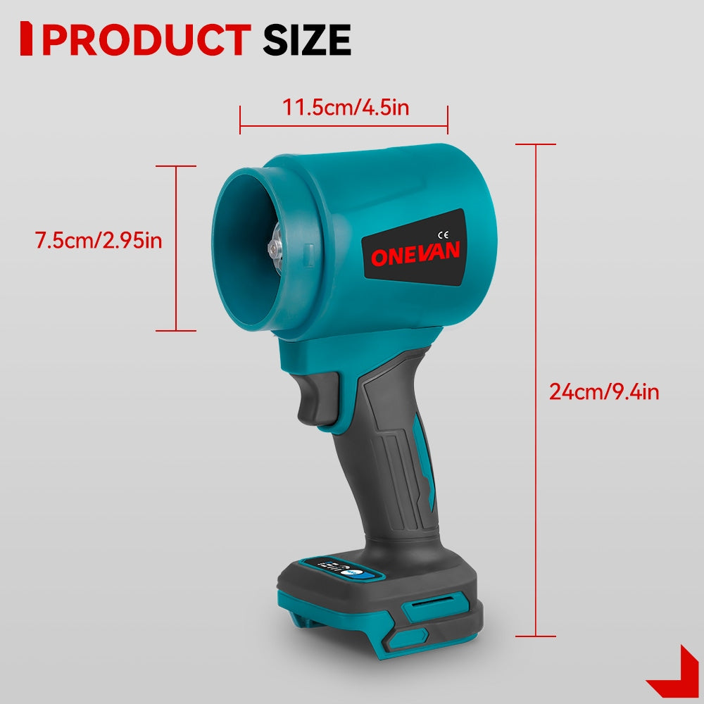 DMUCHAWA ELEKTRYCZNA Bezszczotkowa Turbo Jet Fan OGRODOWA MOCNA 1X AKU Brand no brand