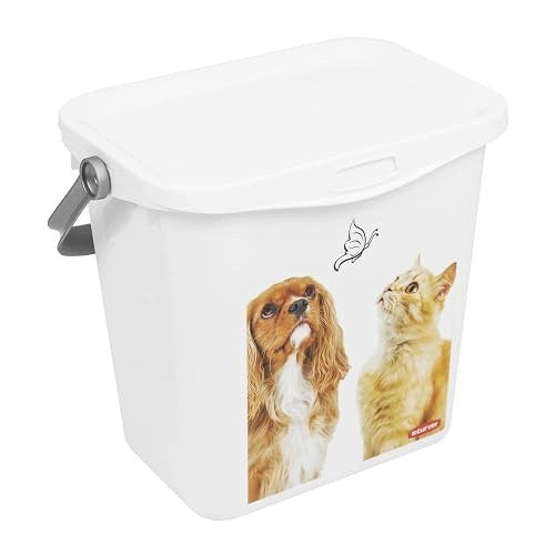 DOG AND CAT FOOD CONTAINER 3L CURVER WHITE HOLDER FOR HOME Manufacturer code SWC5908151254318
