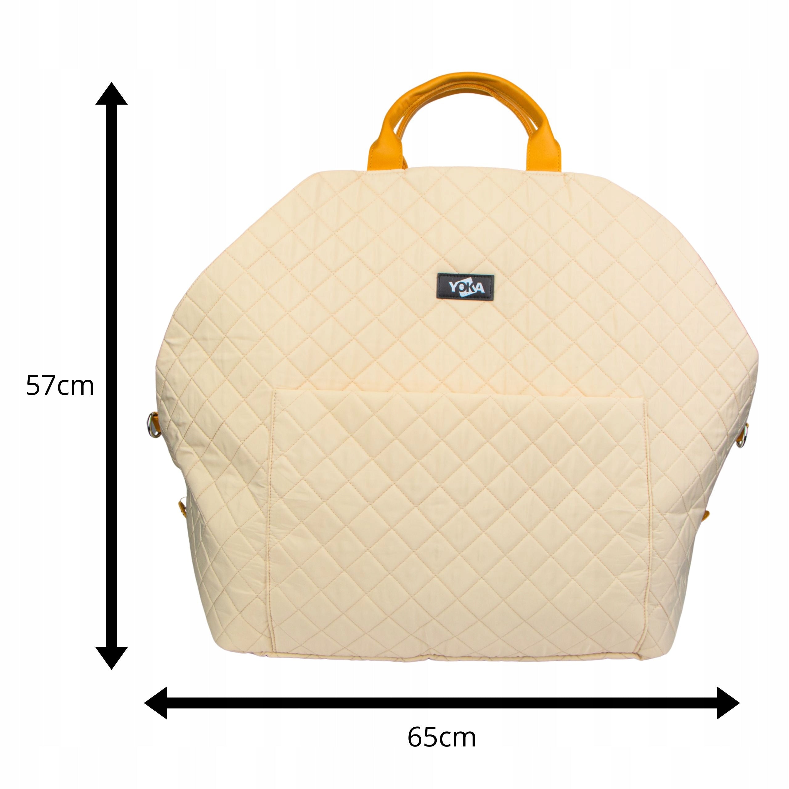 DOG BAG TRANSPORT Bed Seat with Quilted Clasp Soft Packaging status original