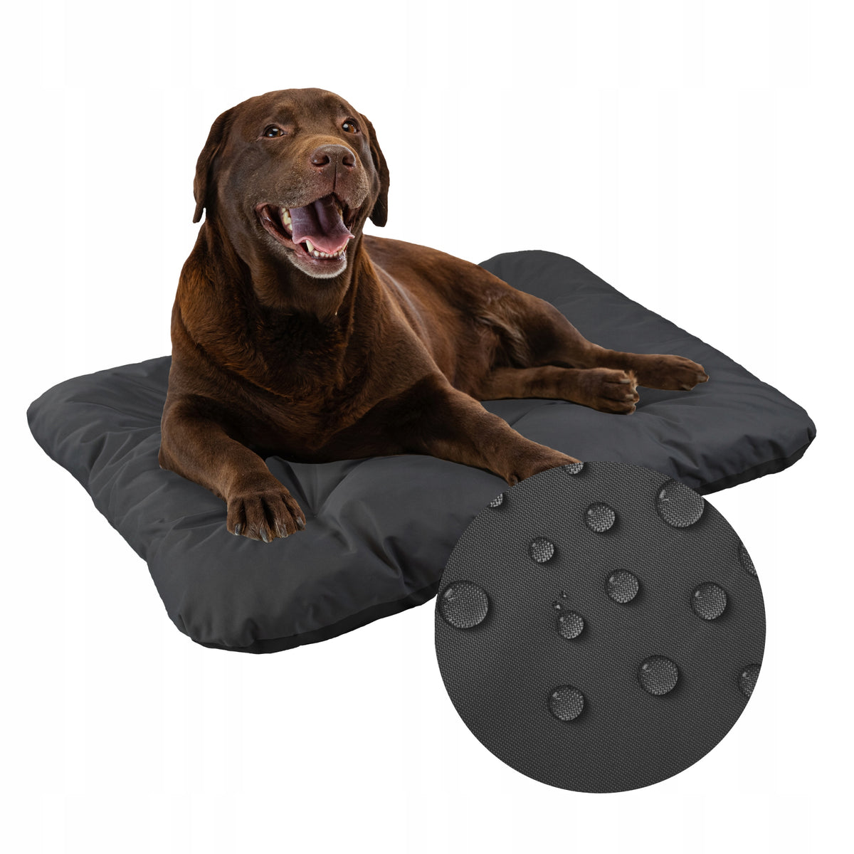 DOG BED 100x70 CM WATERPROOF SOFT BED LARGE CUSHION XL Brand no brand