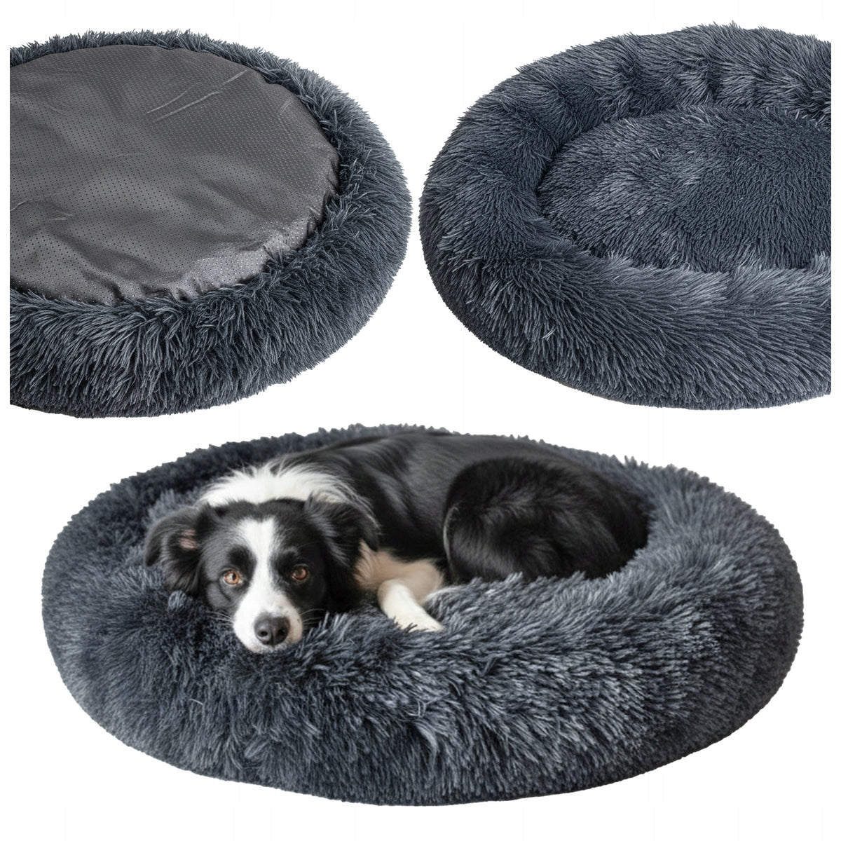 DOG BED CAT BED PLAYPEN PILLOW SOFT PLUSH 70 CM HAIRY