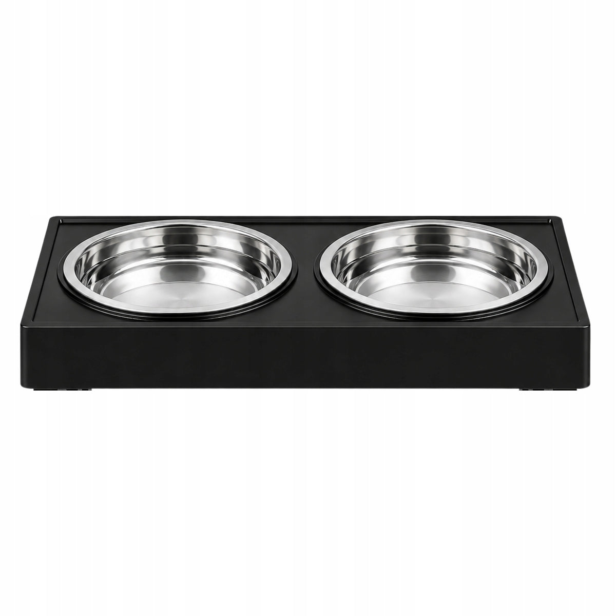 DOG BOWL DOUBLE ON STAND ADJUSTABLE LARGE METAL BOWL STABLE Manufacturer code MISKA DLA PSA PODWÓJNA NA STOJAKU
