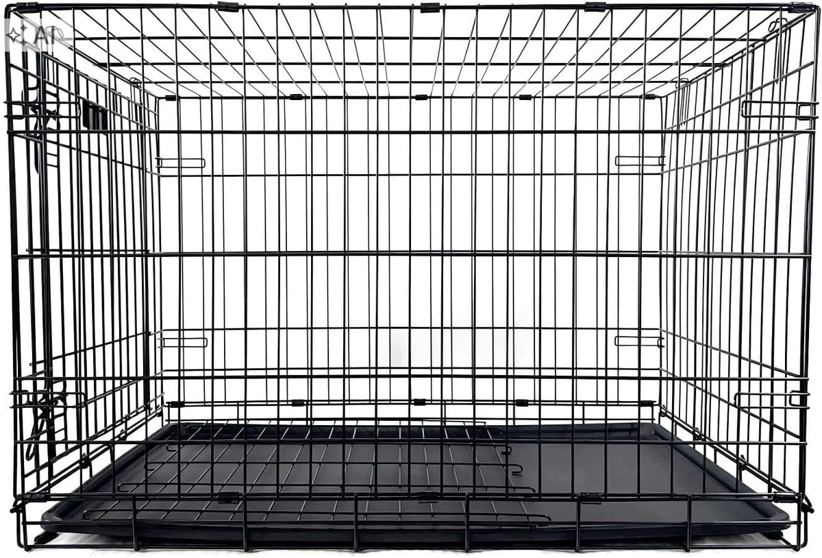 DOG CAGE PET TRANSPORTER metal with tray 122x 75,5 x 80,5cm Manufacturer code 48inch