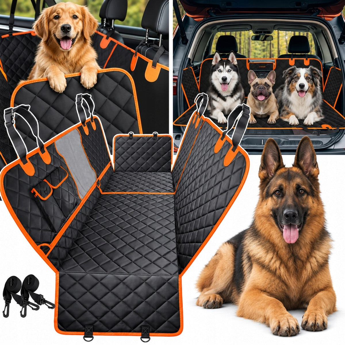 DOG CAR MAT FOR SEAT COVER XXL UNIVERSAL Brand DAZAPETS