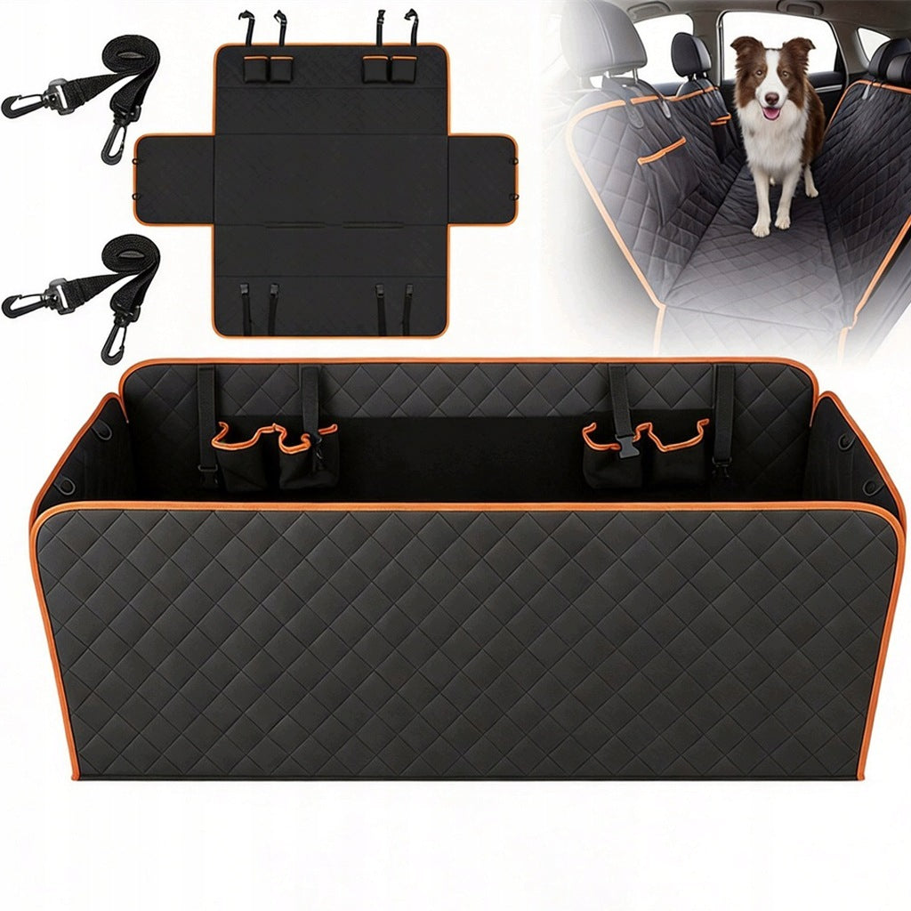 DOG CAR MAT PLASTIC UNIVERSAL BLACK 135x53cm Brand no brand