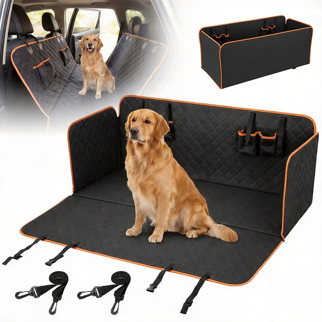 DOG CAR MAT PLASTIC UNIVERSAL BLACK 135x53cm Packaging status original