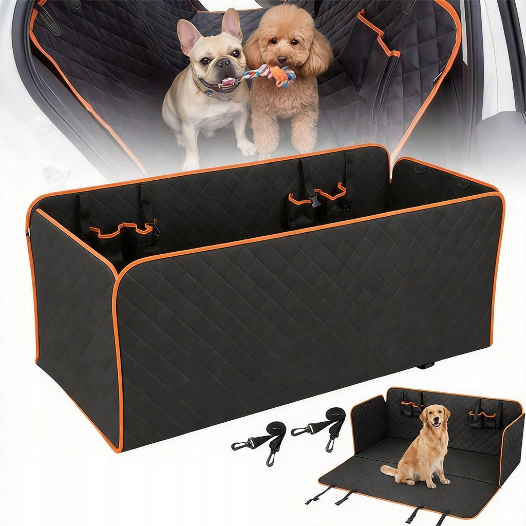 DOG CAR MAT PLASTIC UNIVERSAL BLACK 135x53cm