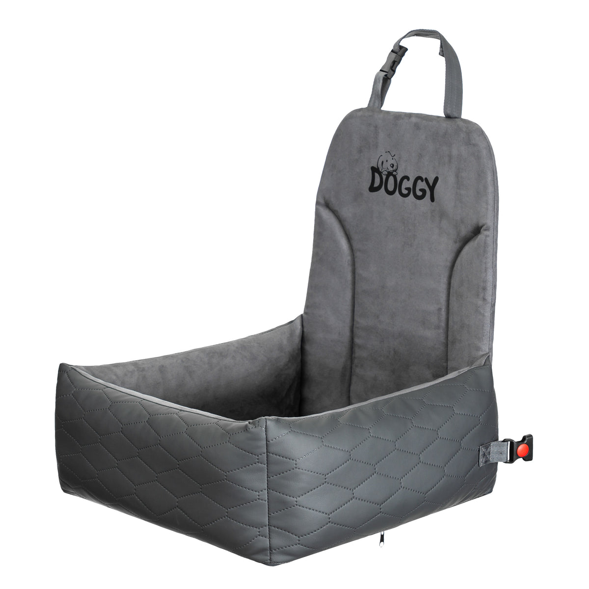 DOG CAR SEAT Car Bed with Eco-leather for Cat Dog Packaging status original