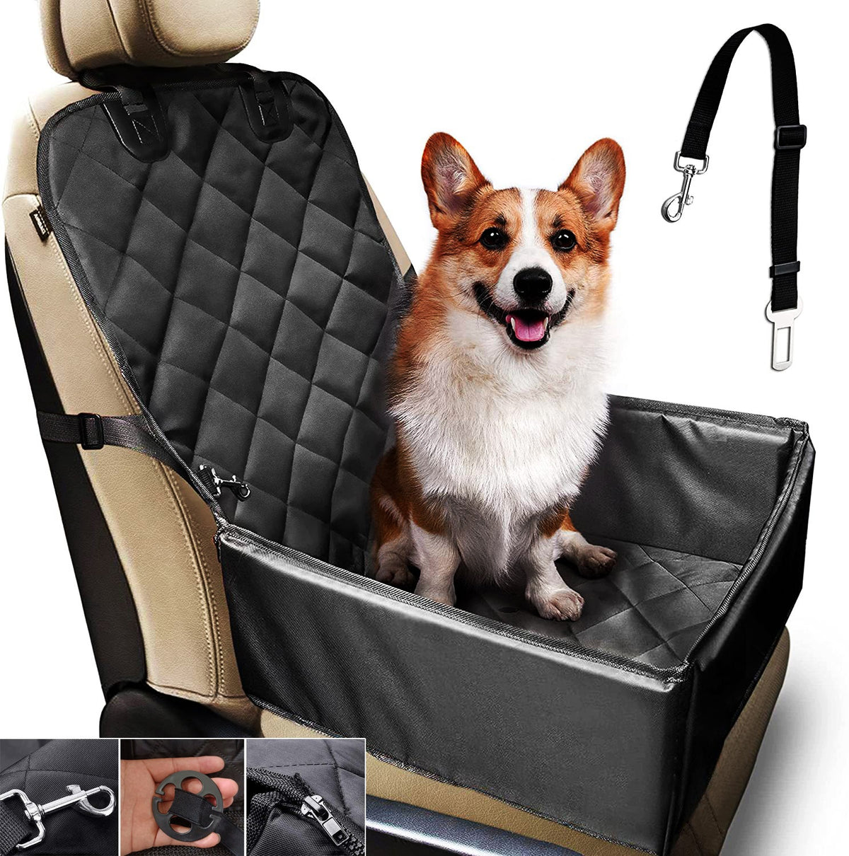 DOG CAR SEAT LARGE SEAT TRANSPORTER FOR CAR MAT