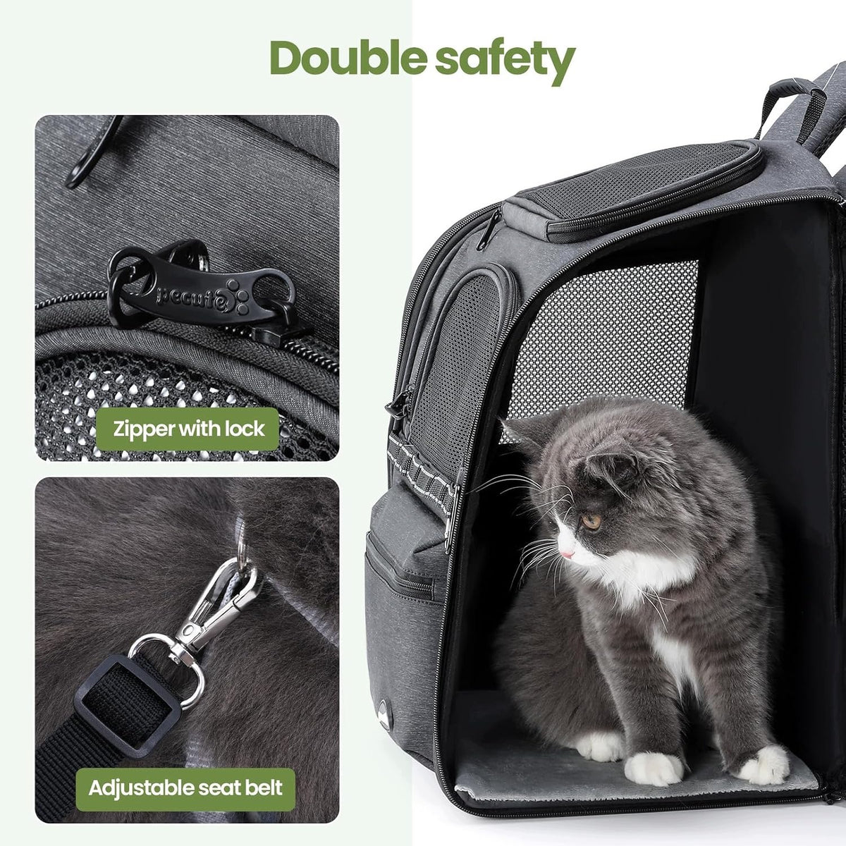 DOG CAT BACKPACK ERGONOMIC BREATHABLE 30% PRESSURE REDUCTION Brand no brand