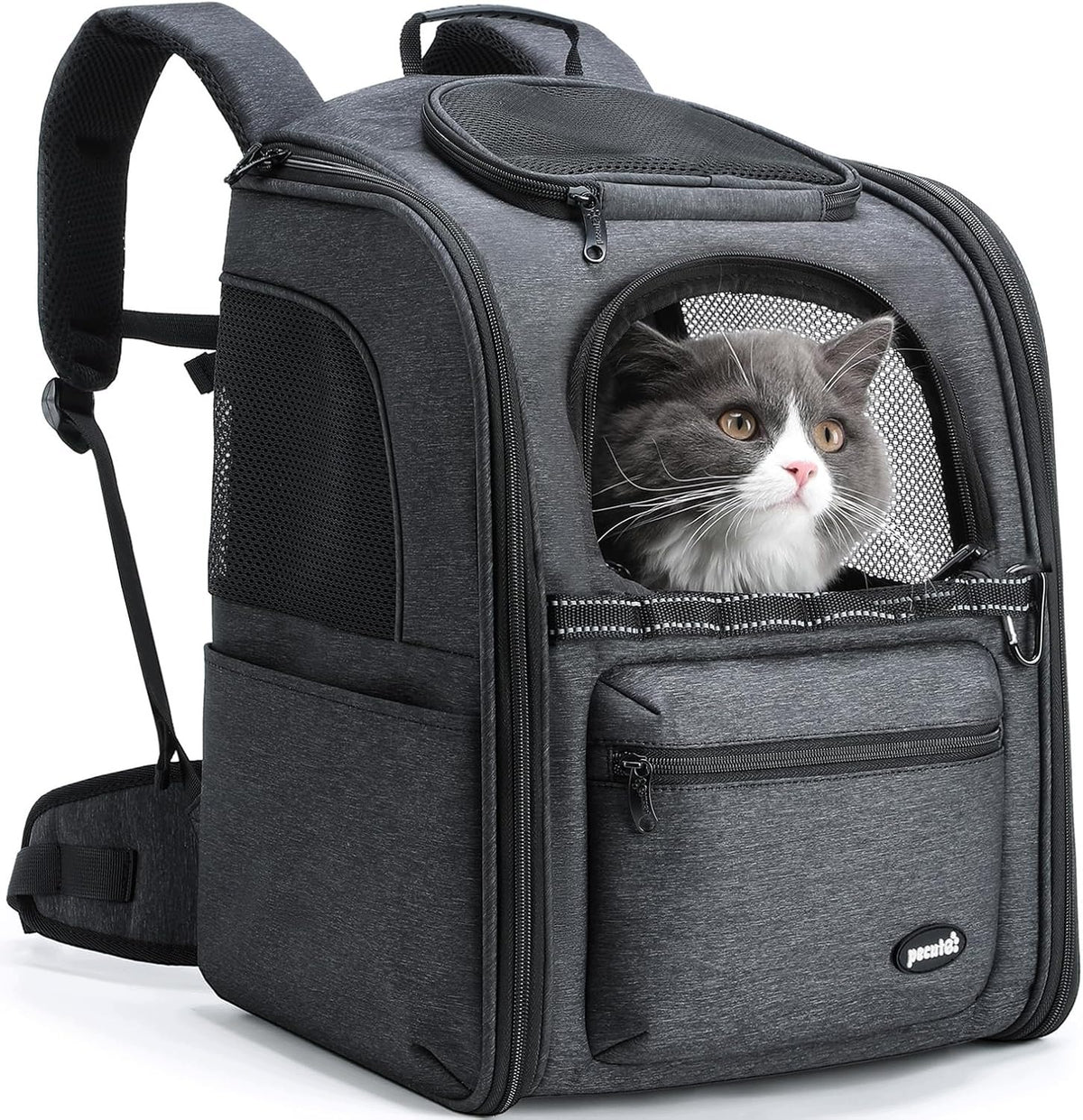 DOG CAT BACKPACK ERGONOMIC BREATHABLE 30% PRESSURE REDUCTION