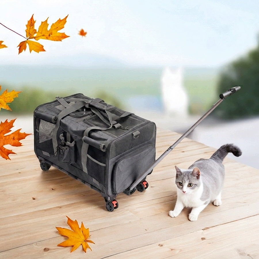 DOG CAT CARRIER CARRY BAG WITH XL WHEELS Manufacturer code 4030544521002