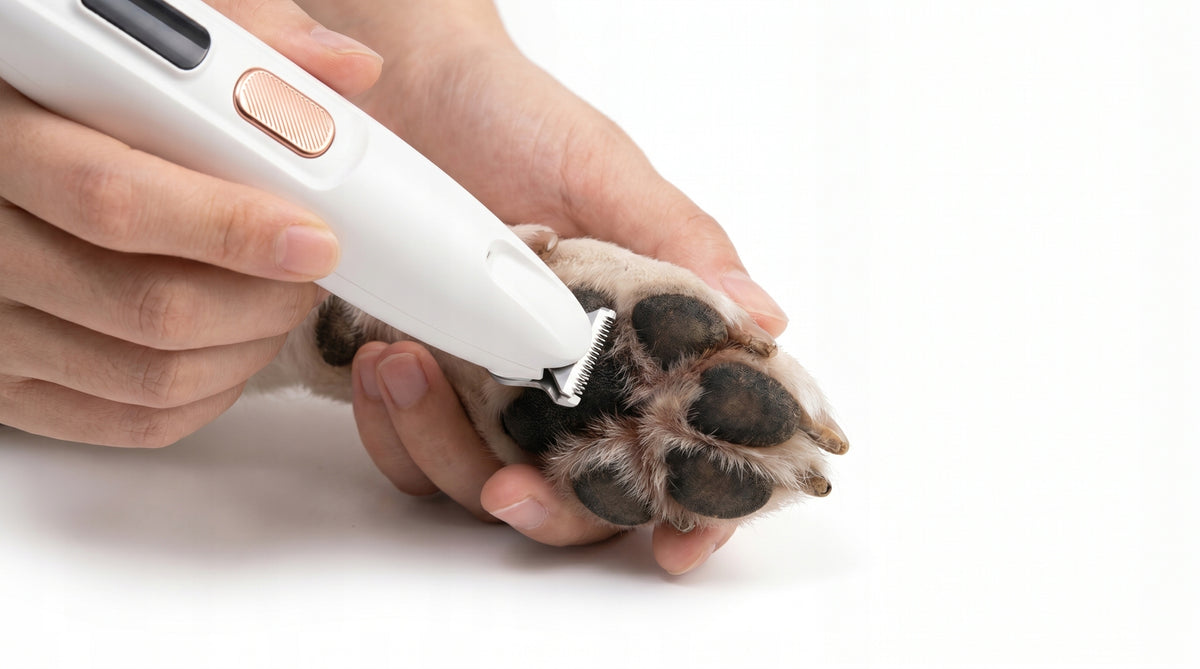 DOG CLIPPER CAT ANIMALS TRIMMER QUIET LED BATTERY Manufacturer code MASZYNKA DO STRZYŻENIA PSA KOTA