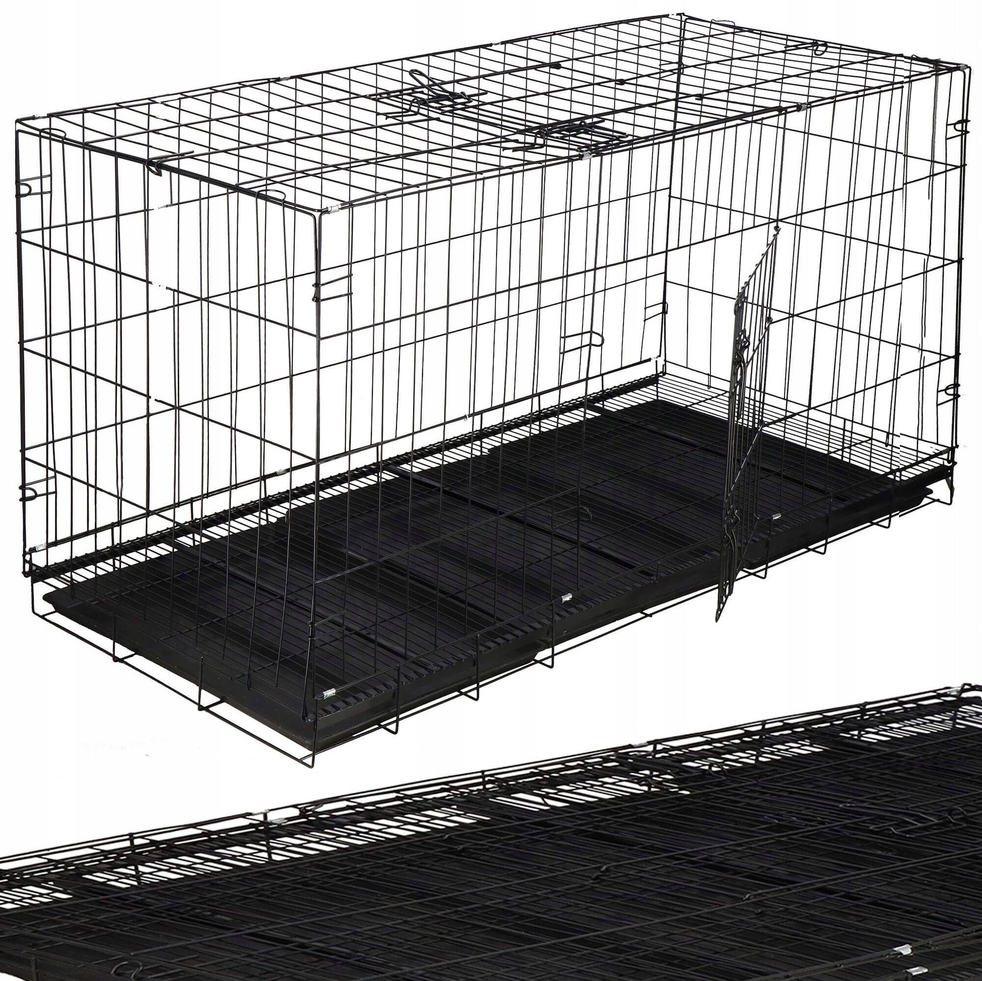 DOG FARM PUPPIES PLAYPEN CATWALK CAGE 130x60x70 FOLDING LARGE Packaging status original