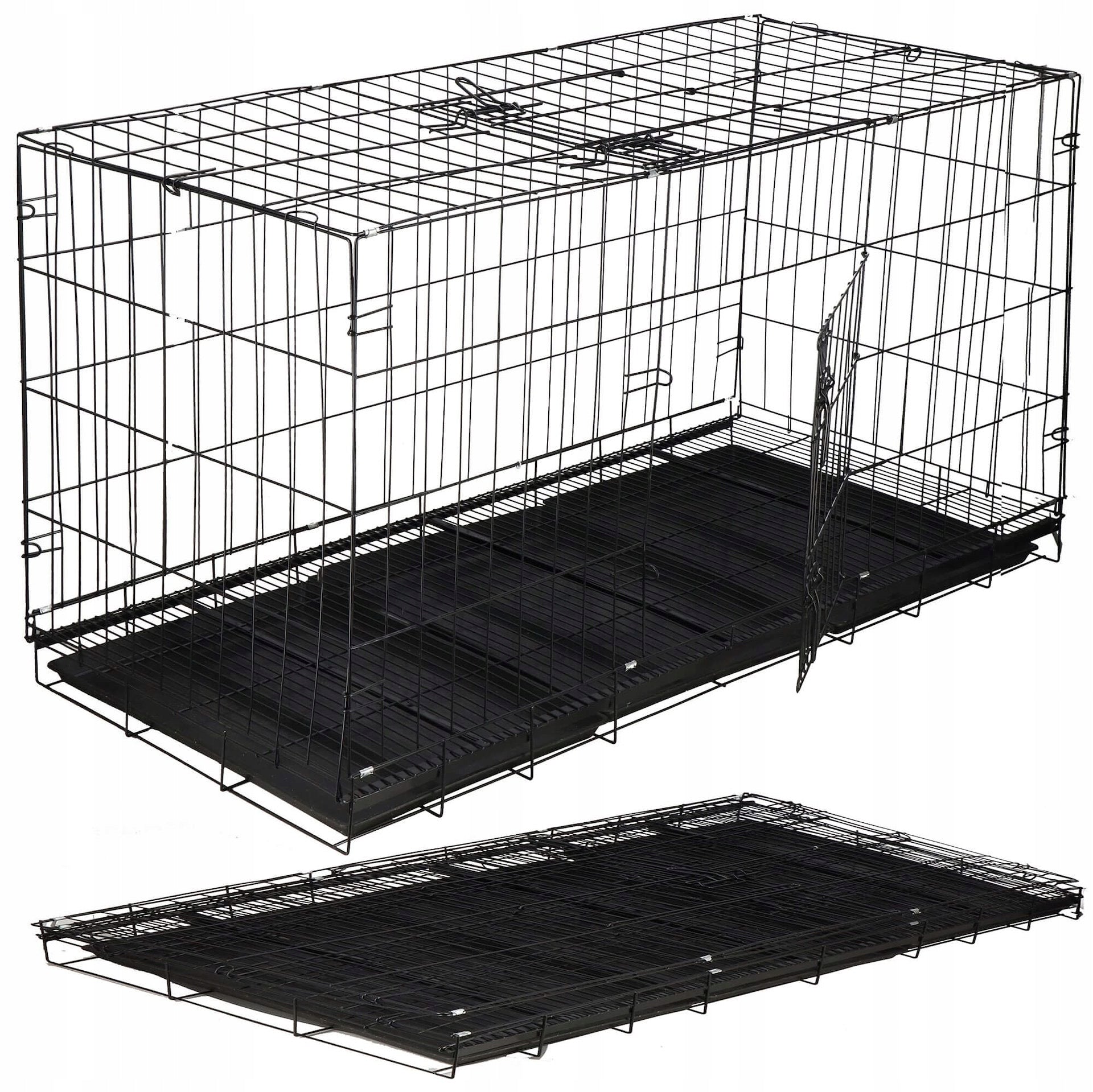 DOG FARM PUPPIES PLAYPEN CATWALK CAGE 130x60x70 FOLDING LARGE