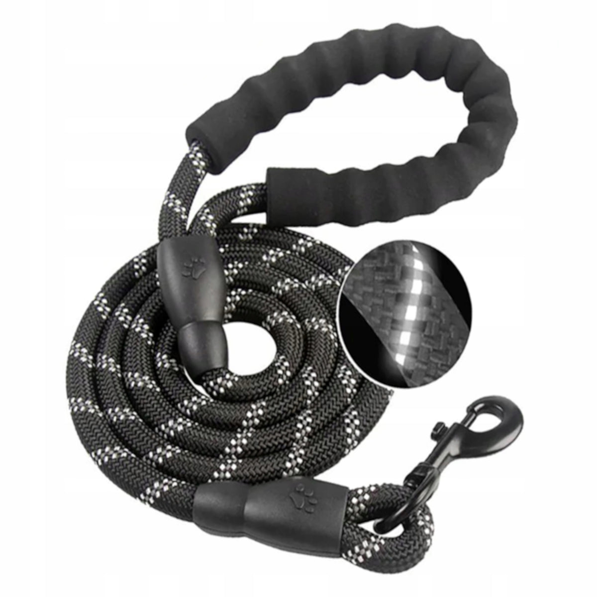 DOG LEASH 3M STRONG LONG REFLECTIVE TRAINING CORD DURABLE COLORS Manufacturer code Smycz linka 3M czerwona