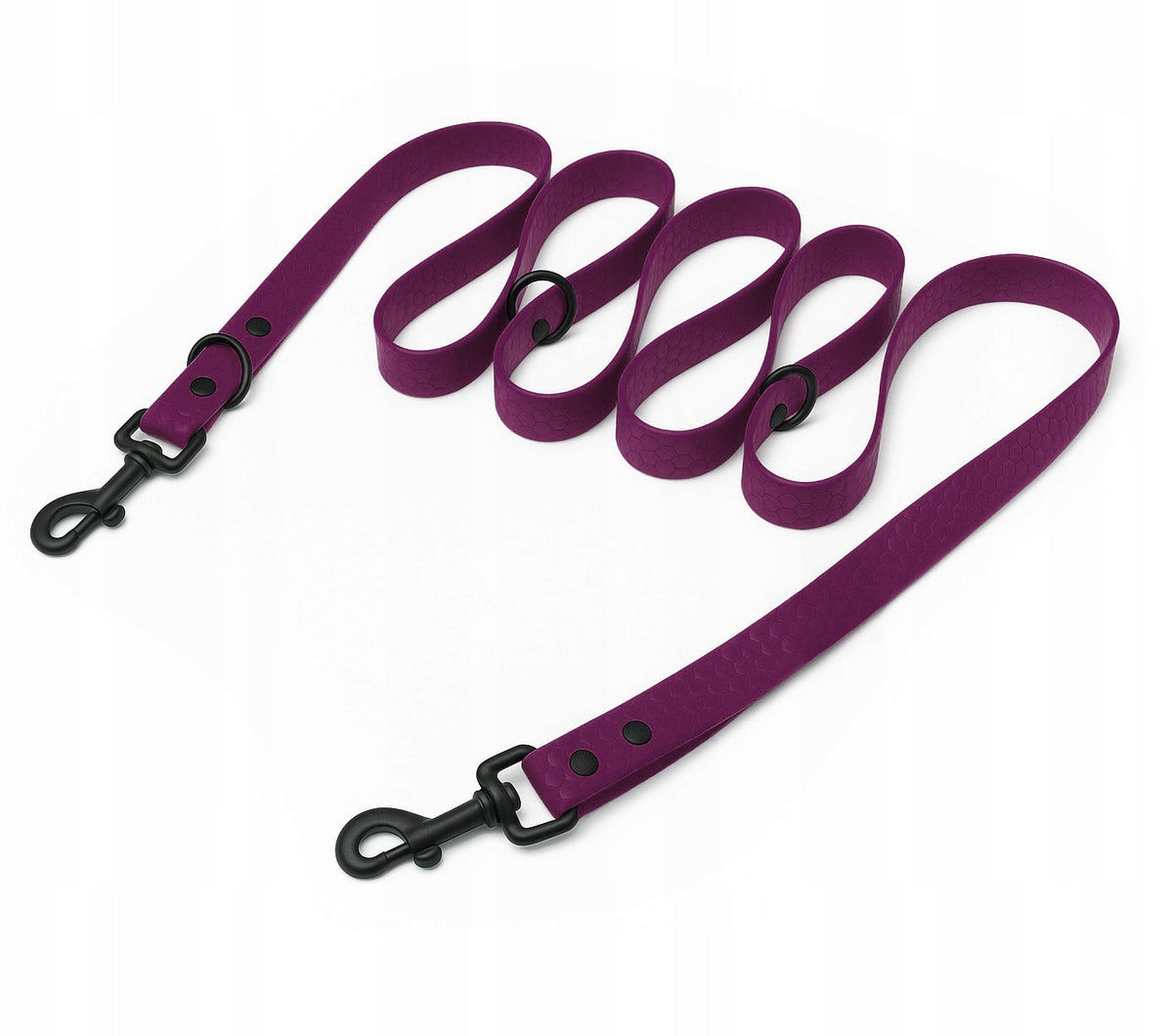 DOG LEASH FOR WALK ADJUSTABLE WATERPROOF BIOTHANE PVC 3m Manufacturer code SMYCZ.PVC.PRZEP.PURPLE.3