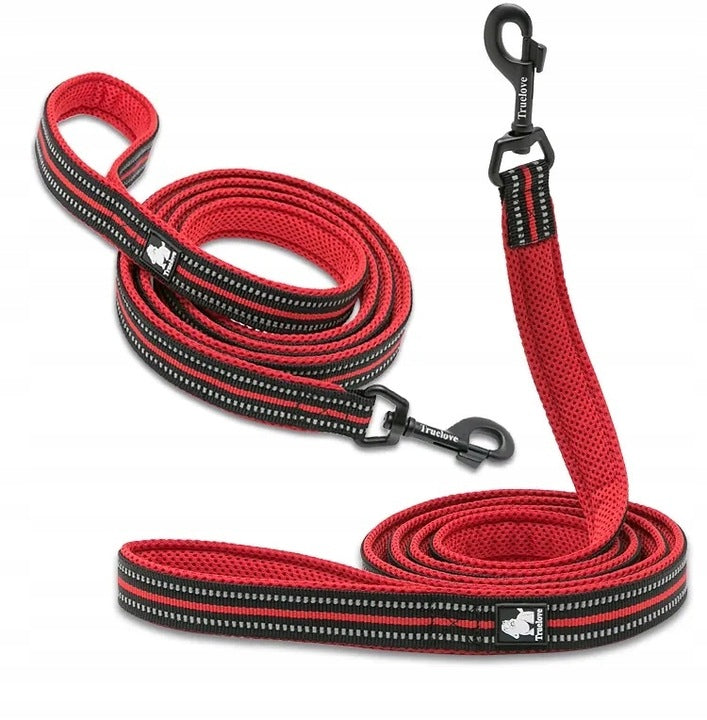 DOG LEASH REFLECTIVE STRONG TRUELOVE ACTIVE RED 200CM SIZE S Manufacturer code 28397