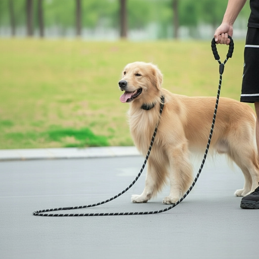 DOG LEASH STRONG CORD 5M TRAINING LONG REFLECTIVE WALKING TRAINING EAN (GTIN) 5905930964154