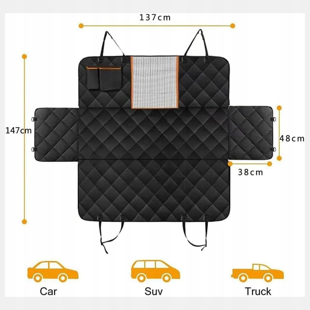 DOG MAT FOR BACK SEAT COVER AMOCHOD COVER UNIVERSAL XXL Brand no brand